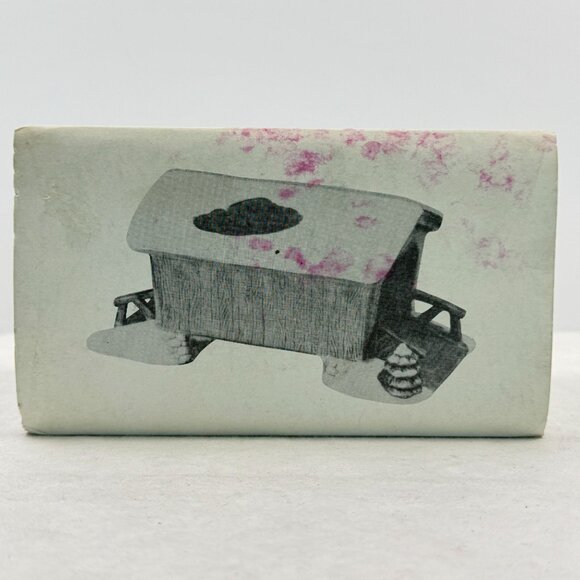 Vintage Department 56 Heritage Village Covered Wooden Bridge 5" Porcelain 6531-5 - Picture 12 of 15